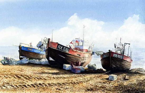 Fishing Boats - Hastings